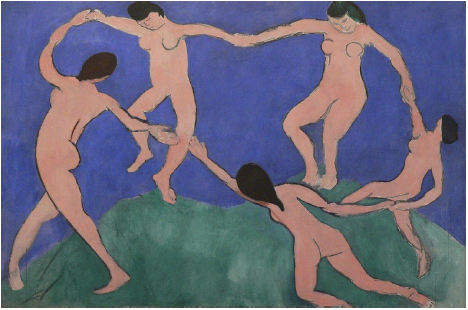 The Dance (I) by Henri Matisse (1909)